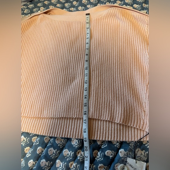 NWT ADEAM Sailing Sweater ⛵🍑 Peach | Medium | Limited Collaboration - Picture 6 of 8
